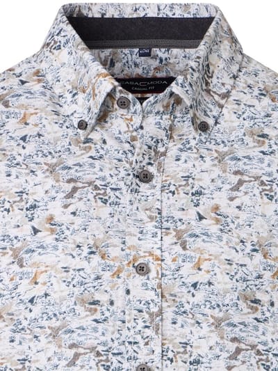 Casa Moda Casual Overhemd Met Print Button Down Boord - XL