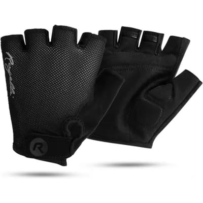 Rogelli Core Dames Fietshandschoenen - Zomer - Korte vinger - Zwart