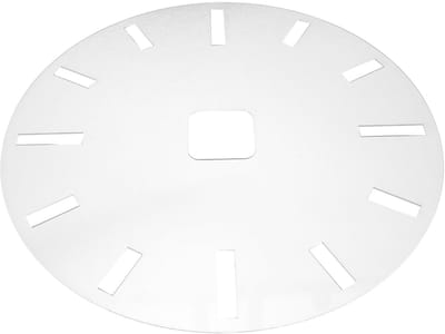 Dailygoods - Horlogebladsjabloon voor Nauwkeurige Houtbewerking en Knutselprojecten