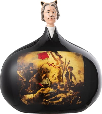 J-line - Les Chartistes Figuur Geïnspireerd Door De Vrijheid Leidt Het Volk Groot - 20x15.5x22cm