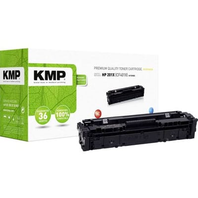 KMP Toner vervangt HP 201X, CF401X Compatibel Cyaan 2300 bladzijden H-T215CX 2536,3003