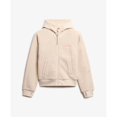 Superdry - Active Tech Fleece hoodie met lange rits - Dames - Hoodies