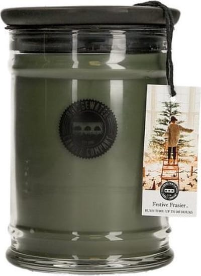 Bridgewater Geurkaars - Candle Large jar Festive Frasier - WARM WINTER - 454g - 120 Branduren