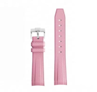 Actie4you® - Horlogeband Geschikt voor Omega MoonSwatch - Swatch - Rolex - SEIKO - Speedmaster - Rubberen horlogeband met perfecte pasvorm - 20mm – Roze