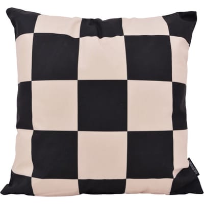 Gek op kussens! Sierkussen checker /beige | 45 x 45 cm | katoen/polyester