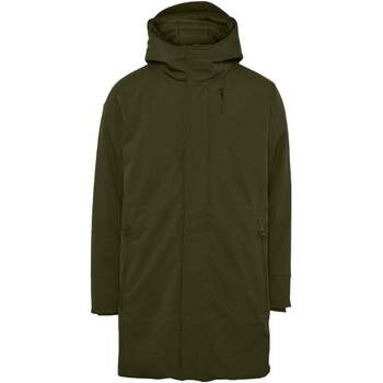 KnowledgeCotton Apparel Jas Donkergroen - Maat L - Heren - Parka's