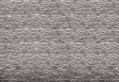 Fotobehang Stone Wall | XL - 208cm x 146cm | 130g/m2 Vlies