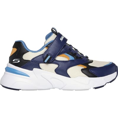Skechers Bobsbamina Colour Block-sportschoenen voor kinderen (Marine/Multikleurig)