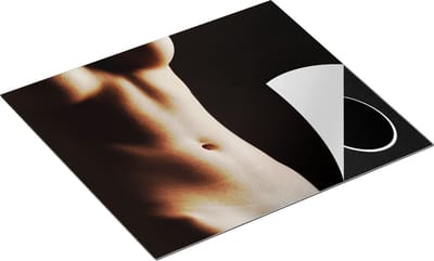 Chefcare Inductie Beschermer Naakte Vrouwen Lichaam met Borsten - Erotiek - 60x50 cm - Afdekplaat Inductie - Kookplaat Beschermer - Inductie Mat