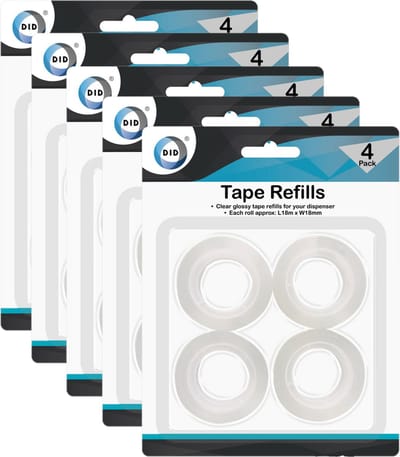20x Rolletjes plakband voor plakbanddispensers