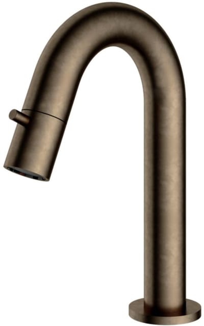 Hotbath Cobber Fonteinkraan - Opbouw - Uitvoering AB - Verouderd Messing - Messing - 193 mm - Waterbesparend