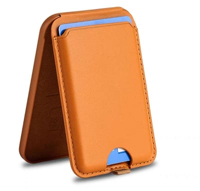 Magnetische Kaarthouder Geschikt Voor iPhone Magsafe - Verstelbare Wallet Card Holder - Pasjeshouder - voor iPhone 12 / 13 / 14 / 15 / 16 / 17 / PRO / PRO MAX - bruin