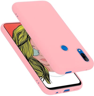 Cadorabo Hoesje geschikt voor Huawei P SMART Z / Y9 PRIME 2019 / Enjoy 10 PLUS in LIQUID ROZE - Beschermhoes gemaakt van flexibel TPU silicone Case Cover