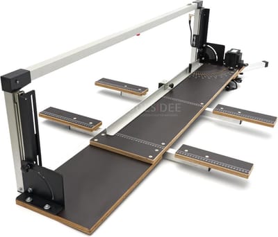 HBM 200 W schuimsnijder met poten, 1370 mm snijlengte, 230 V, 90° snijhoek