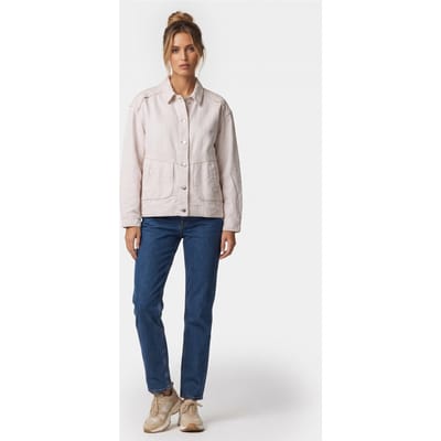 IRO Paris Zano Outerwear Beige/ Natural White Maat: 34 | Overshirts Outlet | Dames | Beige