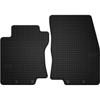 Wielganizator SolidTread - Auto Vloermatten - Nissan X-Trail III - Zwart - Rubberen