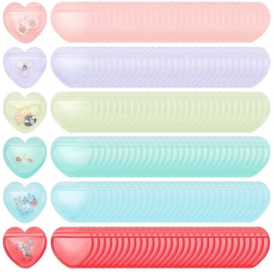 Dailygoods- Sieradenopbergzakjes 350 stuks - Hartvormige Zakjes - Hersluitbare Zakjes - 10 x 10 cm - Veelkleurig - Geschikt voor Sieraden - Opbergzakjes