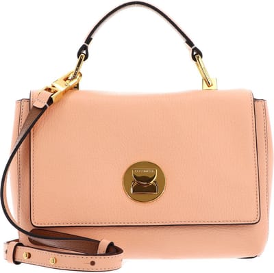 COCCINELLE Leren Avondtas Handtas Liya Handbag Sunrise / Cuir Abrikoos