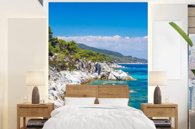 Behang - Fotobehang Zee - Zomer - Tropisch - Breedte 175 cm x hoogte 240 cm