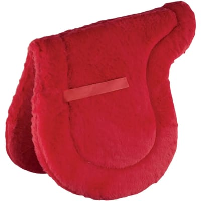 Synthetisch fleece zadeldek voor paard Burioni
