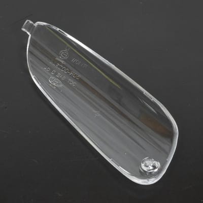 originele richtingaanwijzerkap voor aprilia 50 sr scooter 2004 tot 2012 ap8224662 / transparant zilver nieuw