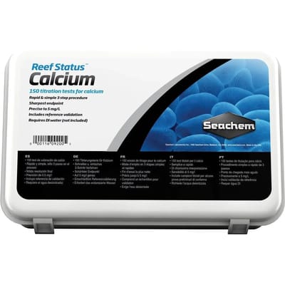 Watertest Seachem Reef Status Calcium