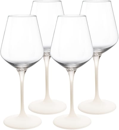 Weißweingläser Manufacture Rock 380 ml Set van 4