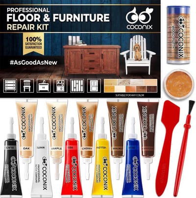 Vloer & Meubel Reparatie - Kras Herstel Kit - Hout Laminaten Herstellen - Kneedbare Epoxy Kit - 50 Milliliter