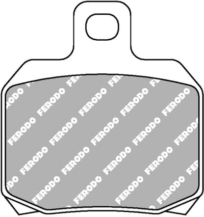 Remblokken Ferodo voor Chinese scooter 50 Scoot Nieuw