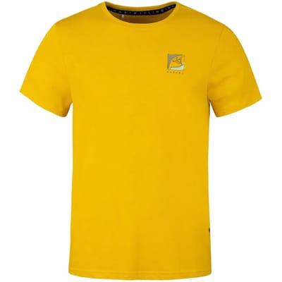 Rafiki Arcos T-shirt Met Korte Mouwen Geel XL Man