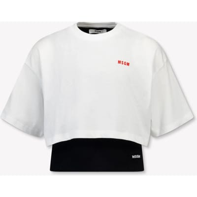 Msgm Kinder meisjes t-shirt in