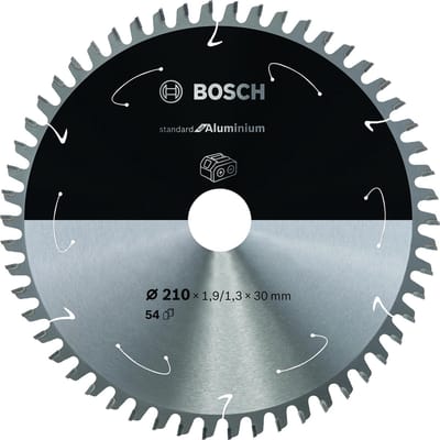 Bosch 2608837773 Cirkelzaagblad - 210 x 30 x 54T - Aluminium