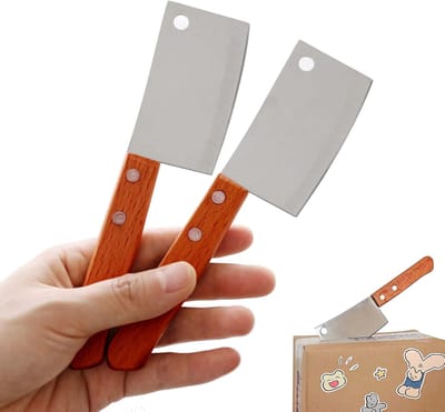 Mini-keukenmessenset (2-delig) – Inclusief verpakkingsopener, mini-fruitmes en kaasmes – Voor thuisgebruik