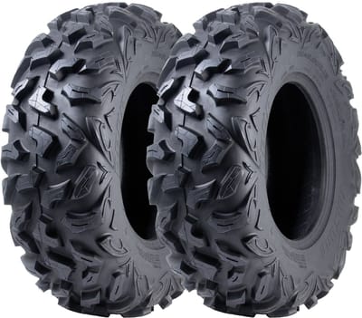 25x8.00R12 ATV-band 205/80R12 OBOR Vulture 6-laags, goedgekeurd voor de openbare weg, 60J, 250 kg (set van 2)