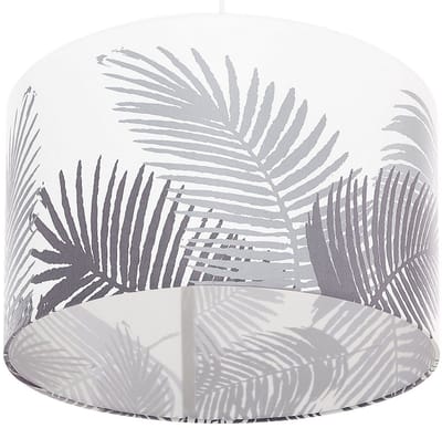 ZILLER - Hanglamp - Lichtgrijs - Polyester
