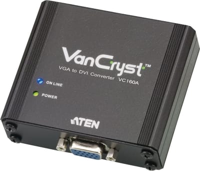 Aten VC160A VGA naar DVI-D converter / zwart