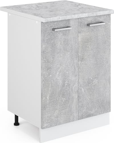 Vicco R-Line Keukenonderkast – 60 cm, WB Marmer Beton