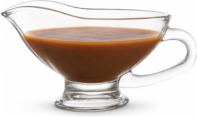Sauskannetje / jus kannetje - glas - 240 ml - 19 x 9 x 10 cm - sauciere