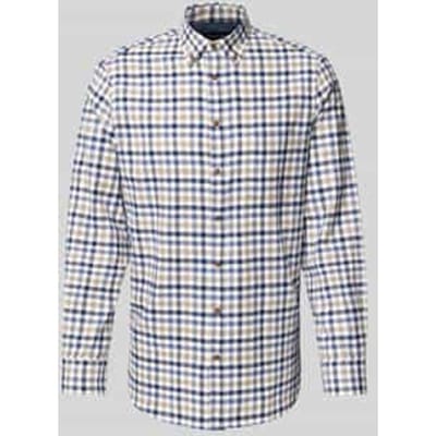 Slim fit vrijetijdsoverhemd met button-downkraag