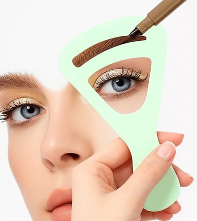 Herbruikbare Wenkbrauwsjabloon I Wenkbrauw Tekentool I Wenkbrauw Stempel I Make-up Tool I Wenkbrauwvormer