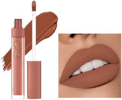 Matte lipglaze, waterproof, kleurecht, langhoudend, hoge dekking, zijdezacht