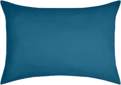 Famanu – Kussensloop - afmetingen 50 x 70 cm - 100% katoen - uitstekende kwaliteit - petroleum - beddengoed voor thuis - zacht en comfortabel - uniseks