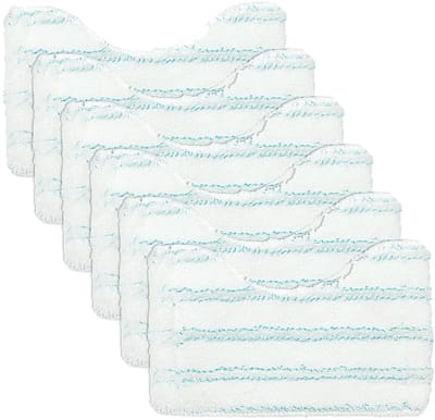 Dailygoods- Reserveovertrek Set van 6 Stuks - Microvezel Dweilhoes - Vervangingsaccessoires - Badreiniger - Tegelwisser - Hoge Wateropname