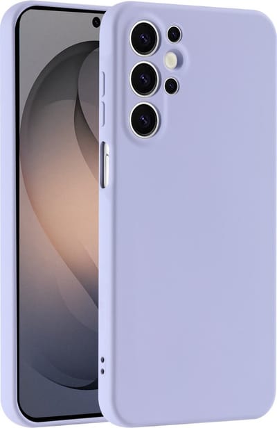 Hoesje geschikt voor Samsung Galaxy S26 Ultra hoesje zacht siliconen- Arara backcover - Lila