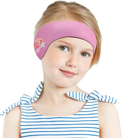 Kinderen Zwemhoofdband met Dinosaurussen - Schattige Oorkappen voor Wateractiviteiten, Neopreen, Elastisch en Comfortabel