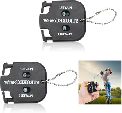 Digitale Golf Gate Gauge Set van 2 Stuks, Lichtgewicht en Draagbaar, Duurzaam ABS Materiaal voor Golf en Balspellen, Ideaal voor 2 Spelers