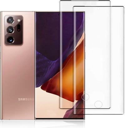 Xtabarya Note 20 Ultra screenprotector geschikt voor Samsung Galaxy Note 20 Ultra screenprotector 2 packs - tempered glass - beschermlaag voor Galaxy Note 20 Ultra