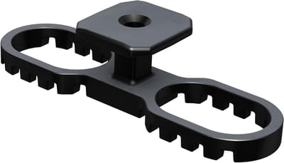 Terrasbevestiging - Verborgen clips - Terras aanleggen - Onzichtbare montage - 30 stuks - Zwart