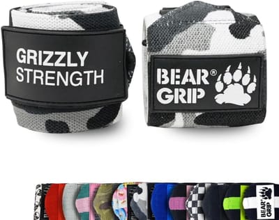 Premium Heavy Duty 24 Inch Weightlifting Wristbands voor Bodybuilding, Crossfit en Powerlifting