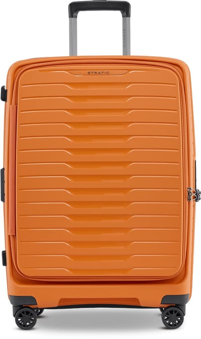 STRATIC Novium ML - medium koffer - 65 cm - voorvak - Rosso Clay